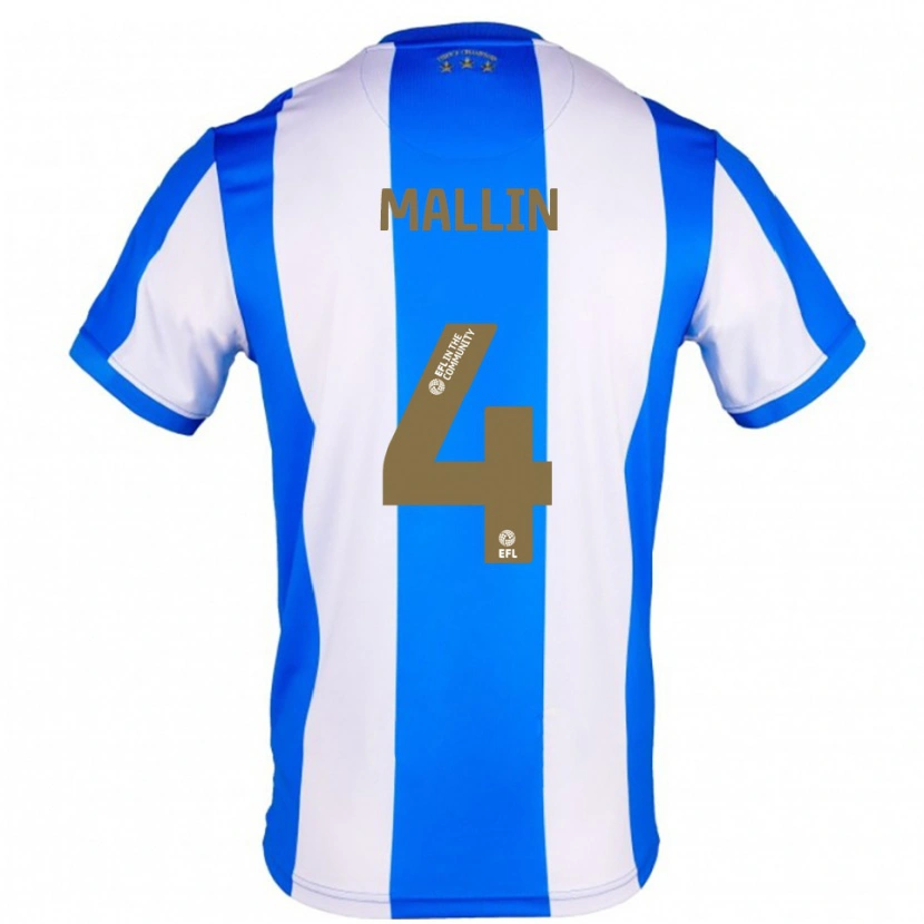 Danxen Kinder Kate Mallin #4 Blau Weiß Heimtrikot Trikot 2025/26 T-Shirt Österreich