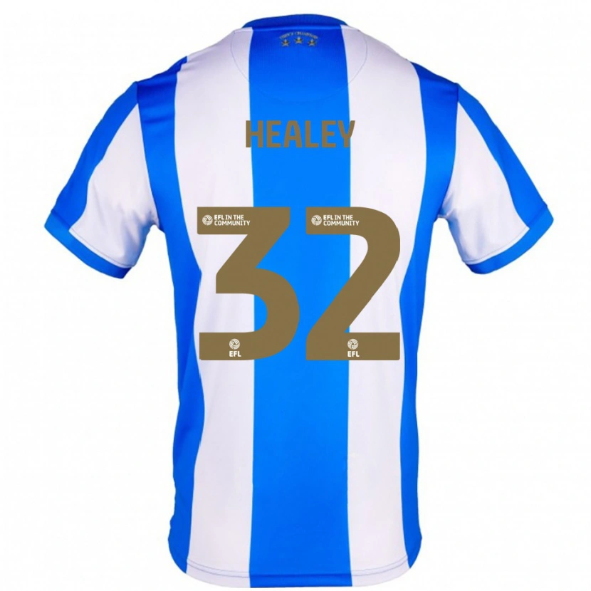 Danxen Kinder Rhys Healey #32 Blau Weiß Heimtrikot Trikot 2025/26 T-Shirt Österreich