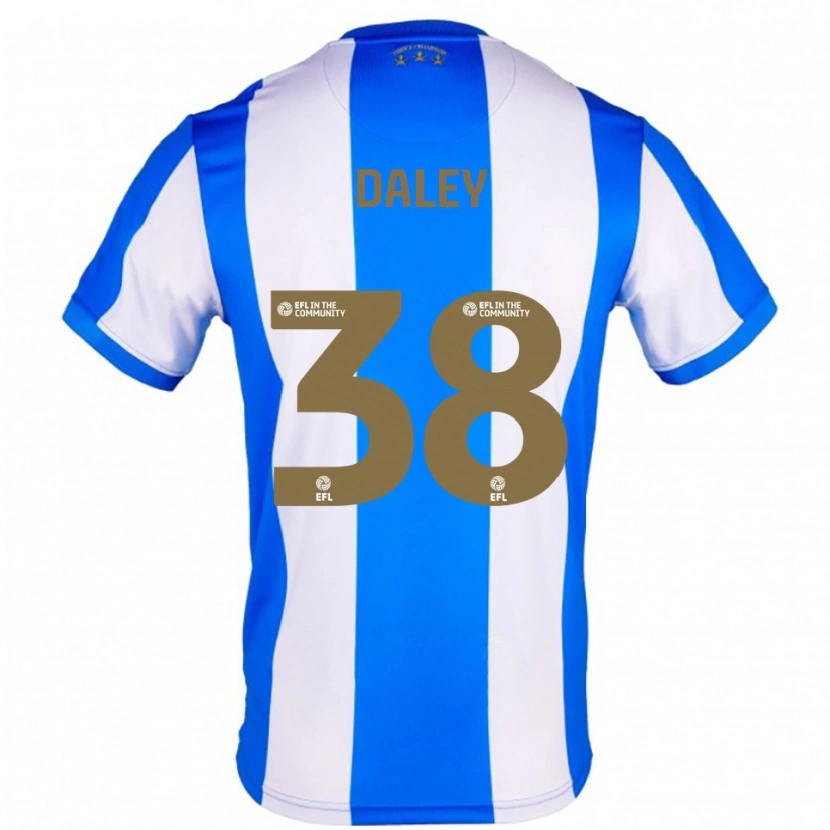 Danxen Kinder Luke Daley #38 Blau Weiß Heimtrikot Trikot 2025/26 T-Shirt Österreich