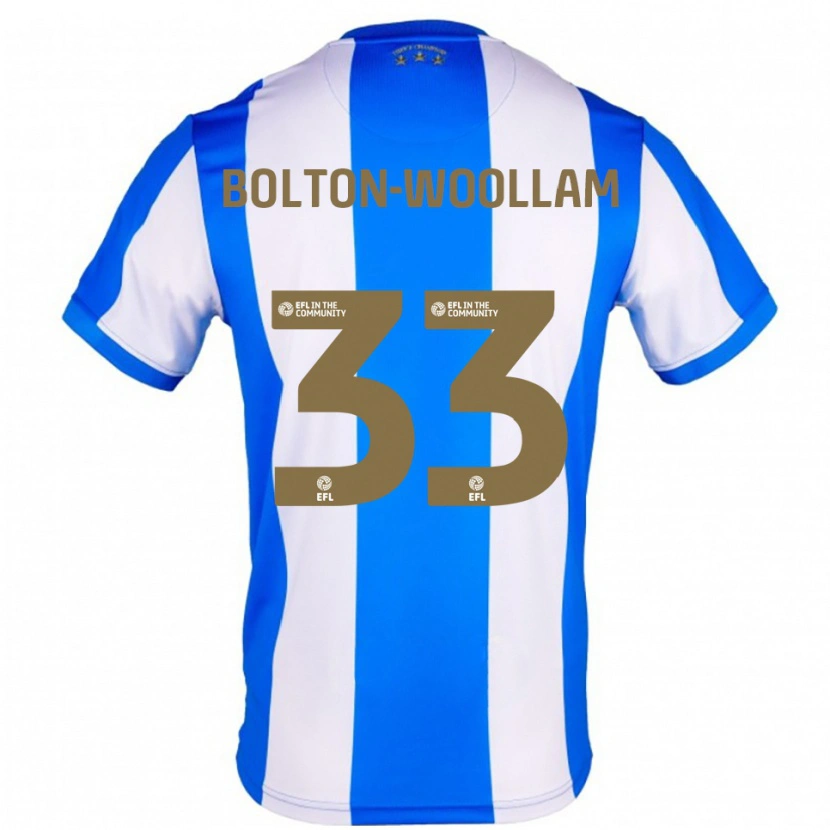 Danxen Kinder Kacey Bolton-Woollam #33 Blau Weiß Heimtrikot Trikot 2025/26 T-Shirt Österreich