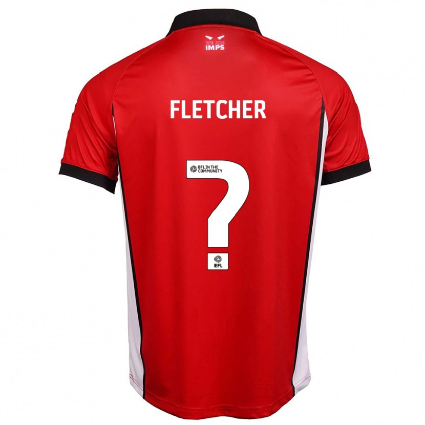 Danxen Kinder Sinead Fletcher #0 Rot Weiß Heimtrikot Trikot 2025/26 T-Shirt Österreich