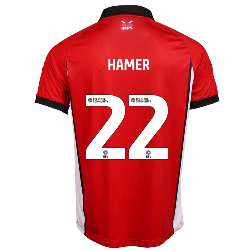 Danxen Kinder Tom Hamer #22 Rot Weiß Heimtrikot Trikot 2025/26 T-Shirt Österreich