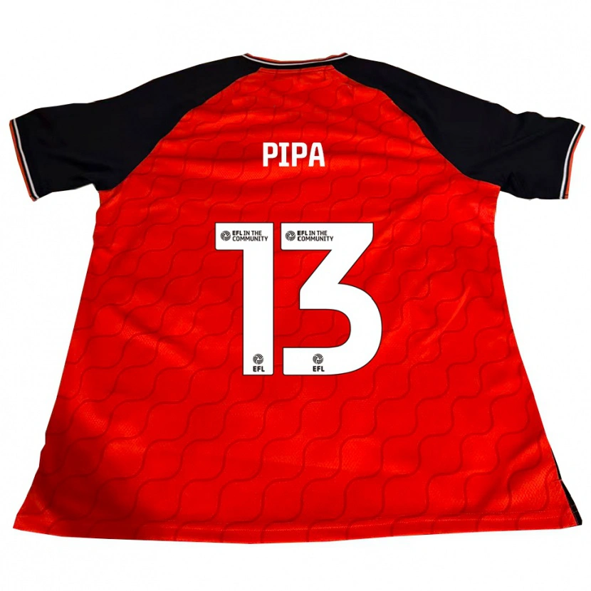 Danxen Kinder Oliver Pipa #13 Orange Schwarz Weiß Heimtrikot Trikot 2025/26 T-Shirt Österreich