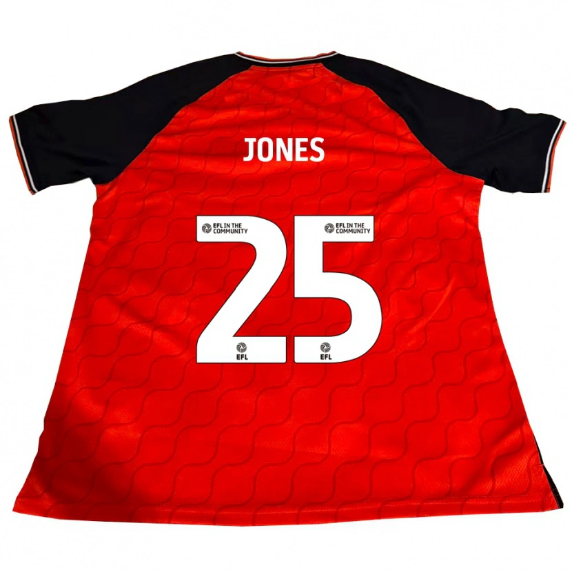 Danxen Kinder Isaiah Jones #25 Orange Schwarz Weiß Heimtrikot Trikot 2025/26 T-Shirt Österreich