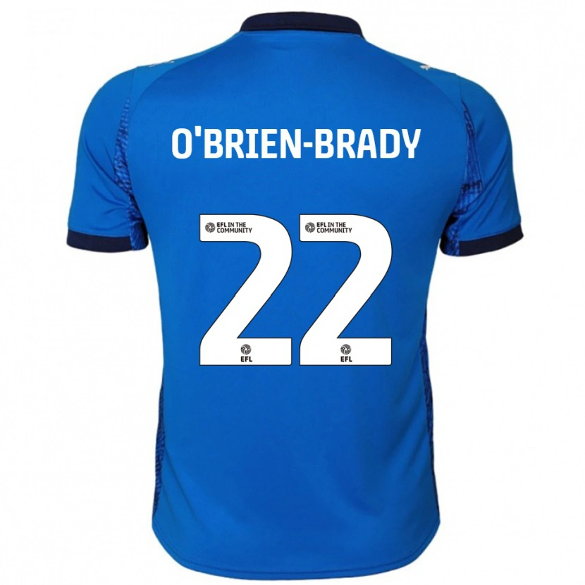 Danxen Kinder Donay O'brien-Brady #22 Blau Weiß Heimtrikot Trikot 2025/26 T-Shirt Österreich