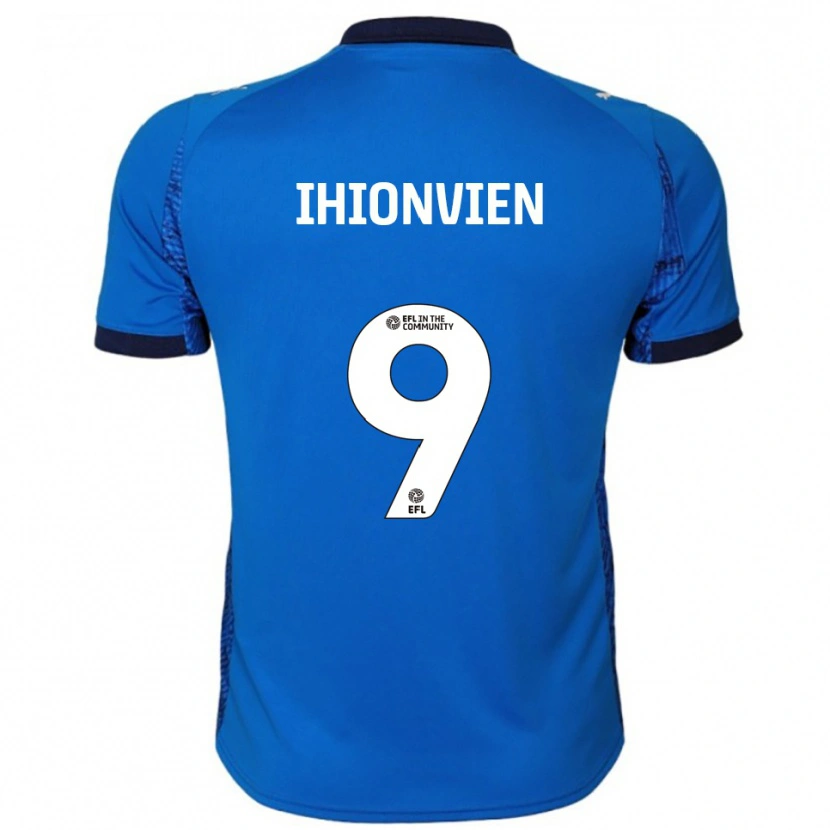 Danxen Kinder Bradley Ihionvien #9 Blau Weiß Heimtrikot Trikot 2025/26 T-Shirt Österreich