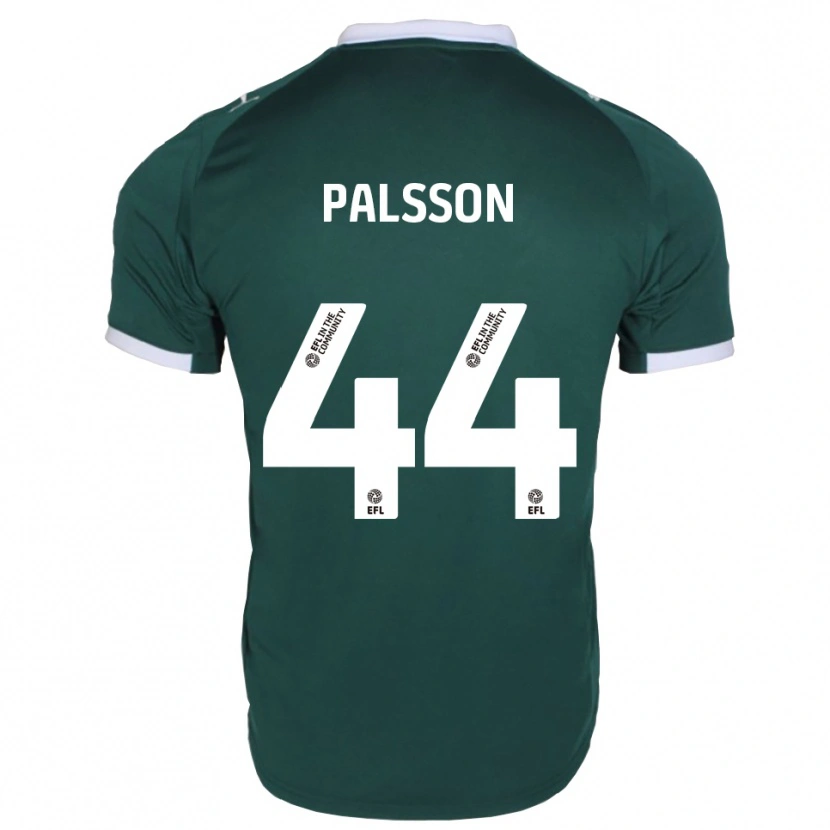 Danxen Kinder Victor Pálsson #44 Grün Weiß Heimtrikot Trikot 2025/26 T-Shirt Österreich