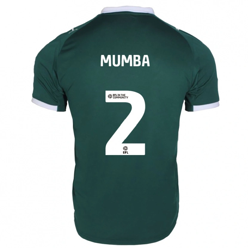Danxen Kinder Bali Mumba #2 Grün Weiß Heimtrikot Trikot 2025/26 T-Shirt Österreich