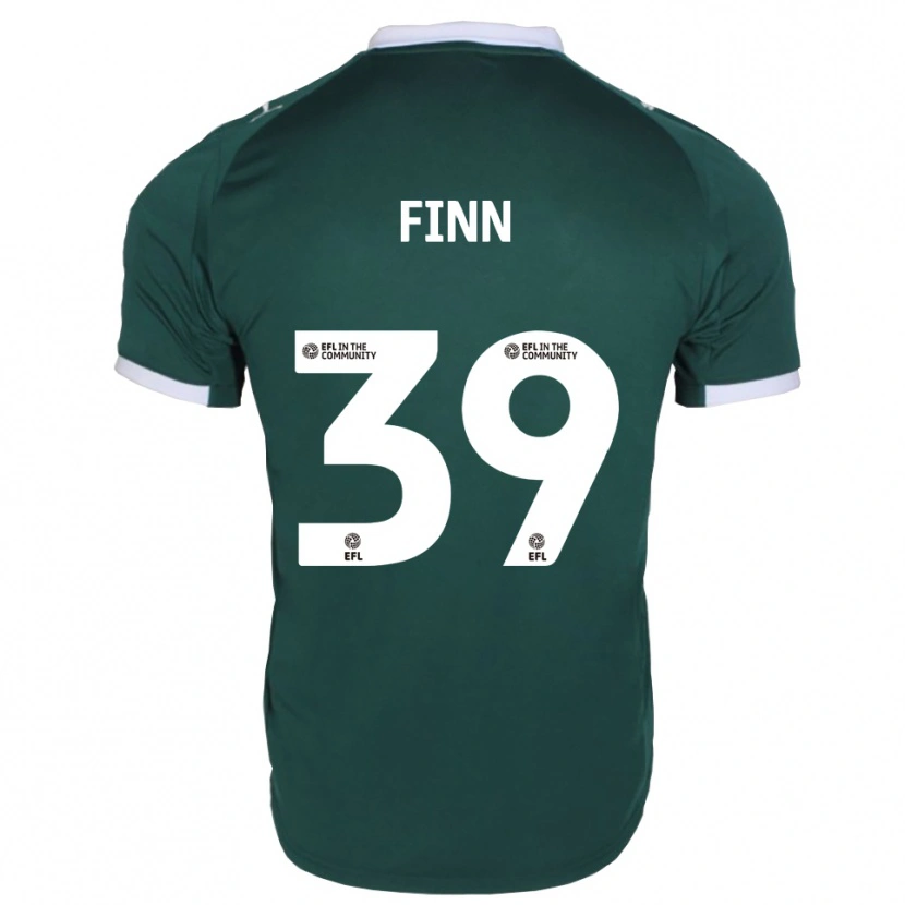 Danxen Kinder Tegan Finn #39 Grün Weiß Heimtrikot Trikot 2025/26 T-Shirt Österreich