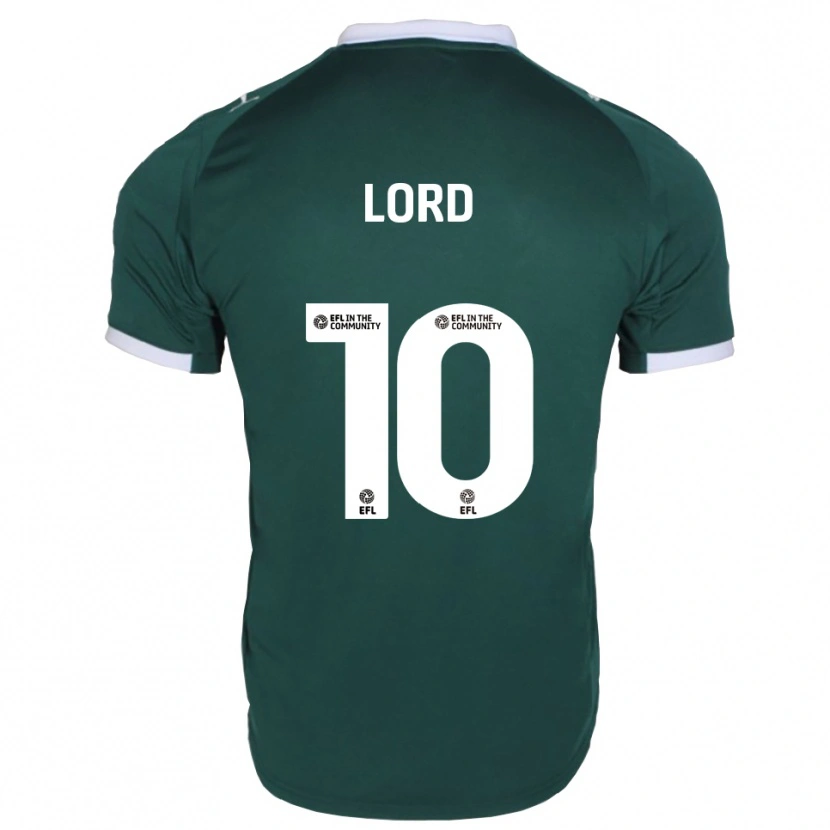Danxen Kinder Sam Lord #10 Grün Weiß Heimtrikot Trikot 2025/26 T-Shirt Österreich