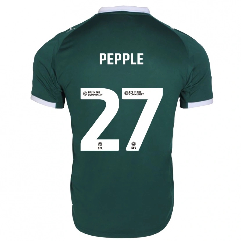 Danxen Kinder Aribim Pepple #27 Grün Weiß Heimtrikot Trikot 2025/26 T-Shirt Österreich
