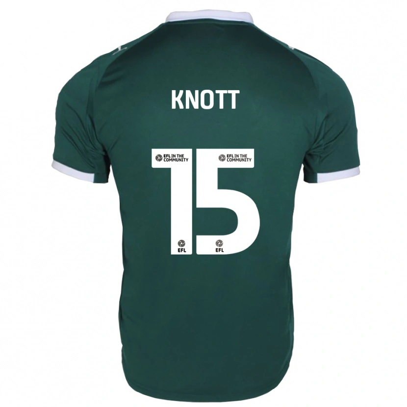 Danxen Kinder Georgie Knott #15 Grün Weiß Heimtrikot Trikot 2025/26 T-Shirt Österreich