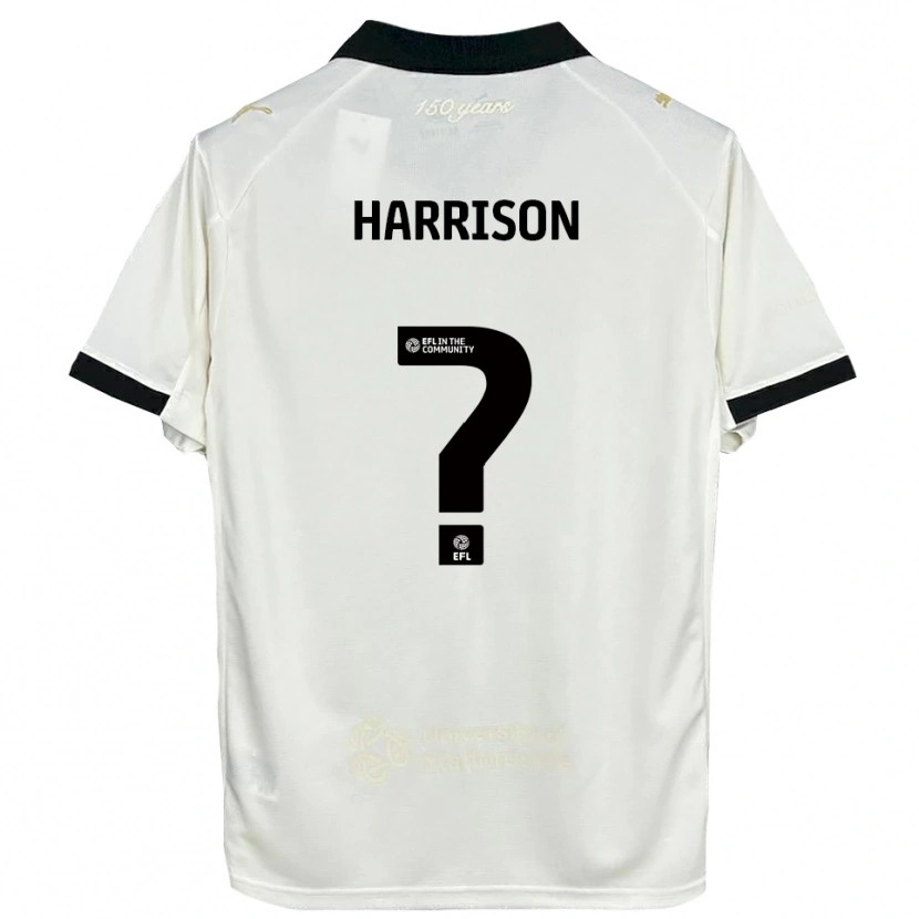 Danxen Kinder Lexie Harrison #0 Cremeweiß Schwarz Heimtrikot Trikot 2025/26 T-Shirt Österreich