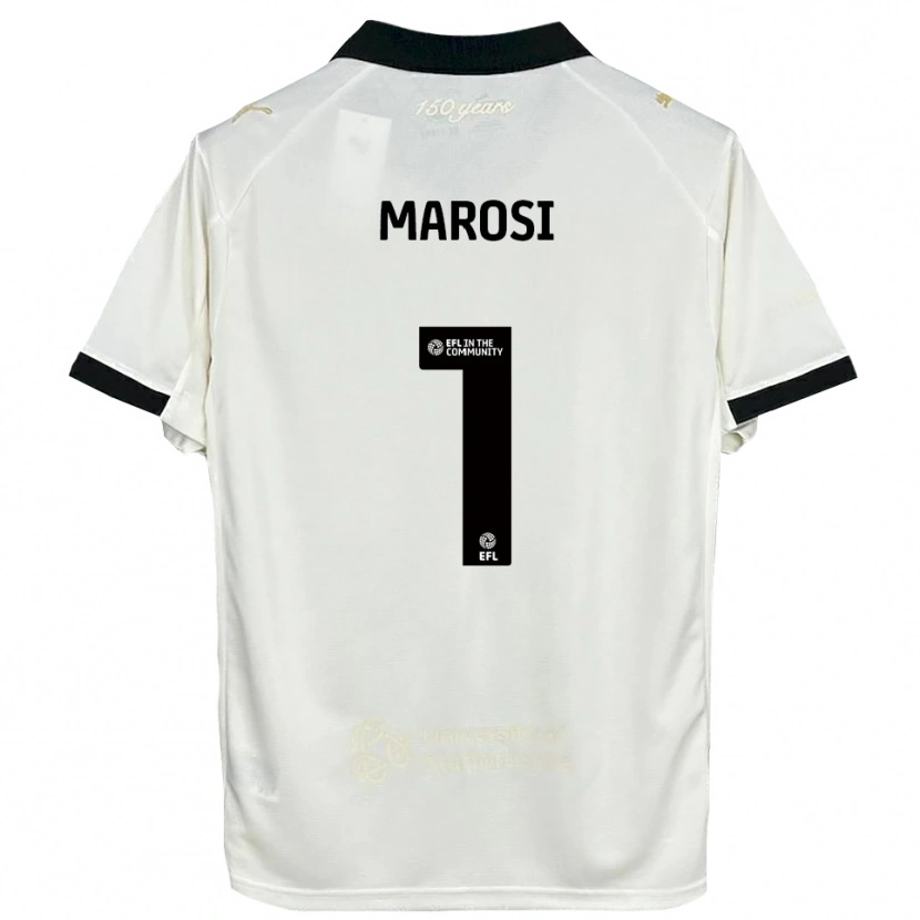 Danxen Kinder Marko Marosi #1 Cremeweiß Schwarz Heimtrikot Trikot 2025/26 T-Shirt Österreich