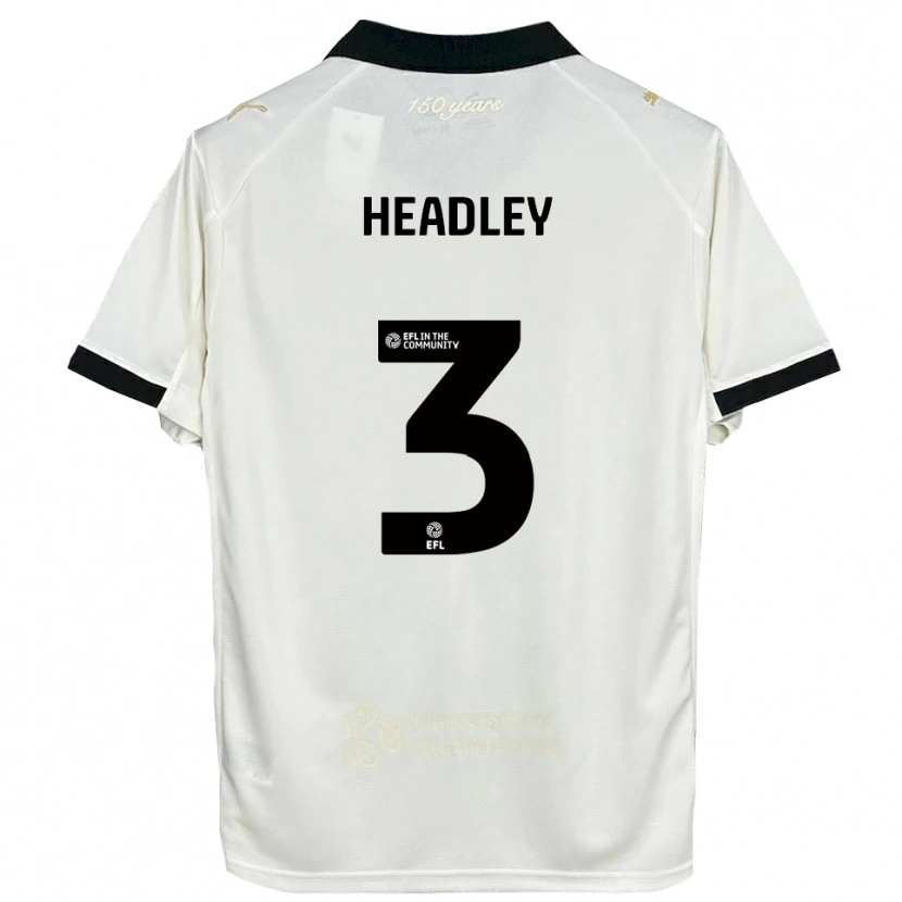 Danxen Kinder Jaheim Headley #3 Cremeweiß Schwarz Heimtrikot Trikot 2025/26 T-Shirt Österreich