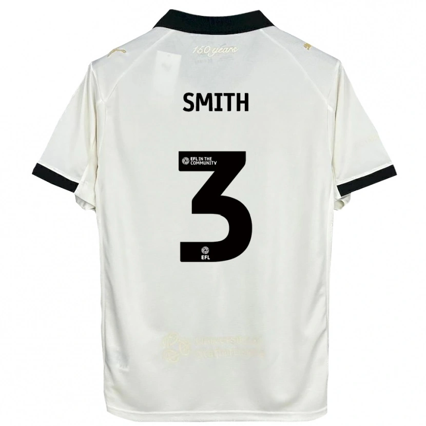 Danxen Kinder Jessica Smith #3 Cremeweiß Schwarz Heimtrikot Trikot 2025/26 T-Shirt Österreich