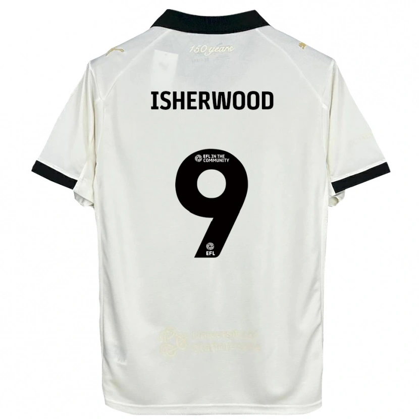 Danxen Kinder Macy Isherwood #9 Cremeweiß Schwarz Heimtrikot Trikot 2025/26 T-Shirt Österreich