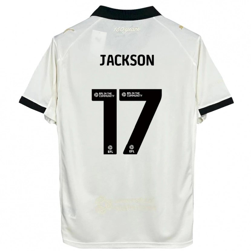Danxen Kinder Freya Jackson #17 Cremeweiß Schwarz Heimtrikot Trikot 2025/26 T-Shirt Österreich