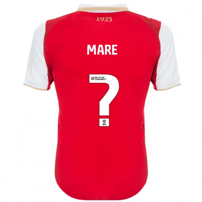 Danxen Kinder Ed Mare #0 Rot Weiß Heimtrikot Trikot 2025/26 T-Shirt Österreich