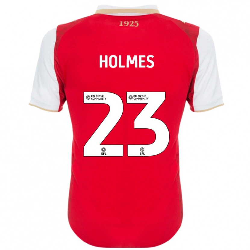 Danxen Kinder Jack Holmes #23 Rot Weiß Heimtrikot Trikot 2025/26 T-Shirt Österreich