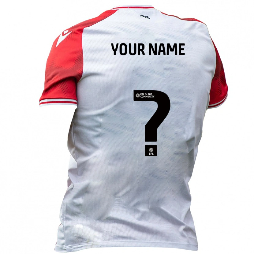 Danxen Kinder Ihren Namen #0 Weiß Rot Heimtrikot Trikot 2025/26 T-Shirt Österreich