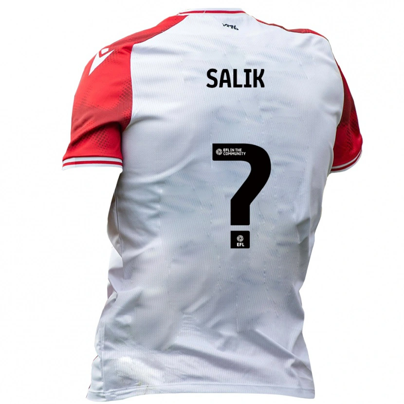 Danxen Kinder Tanil Salik #0 Weiß Rot Heimtrikot Trikot 2025/26 T-Shirt Österreich