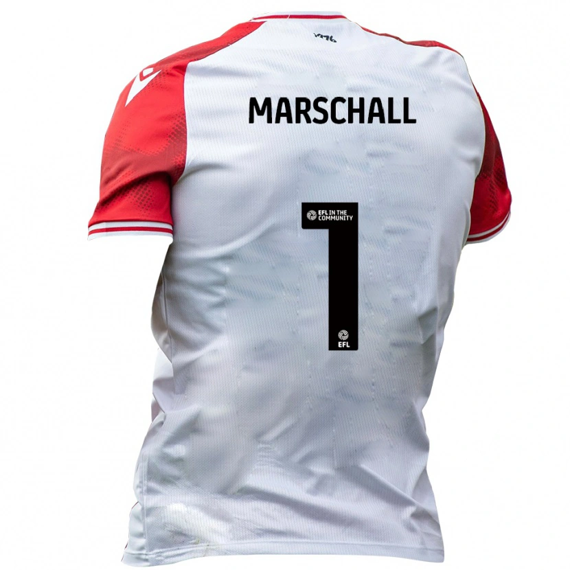 Danxen Kinder Filip Marschall #1 Weiß Rot Heimtrikot Trikot 2025/26 T-Shirt Österreich
