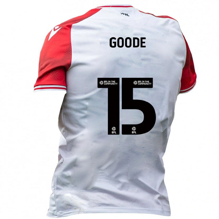 Danxen Kinder Charlie Goode #15 Weiß Rot Heimtrikot Trikot 2025/26 T-Shirt Österreich