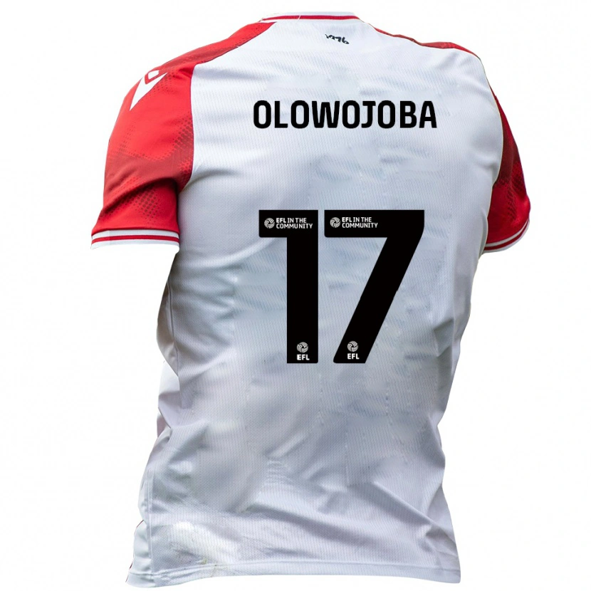 Danxen Kinder Temi Olowojoba #17 Weiß Rot Heimtrikot Trikot 2025/26 T-Shirt Österreich