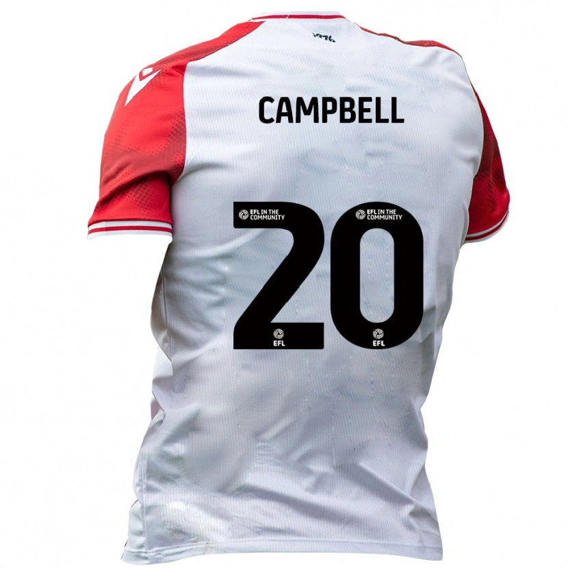 Danxen Kinder Chem Campbell #20 Weiß Rot Heimtrikot Trikot 2025/26 T-Shirt Österreich