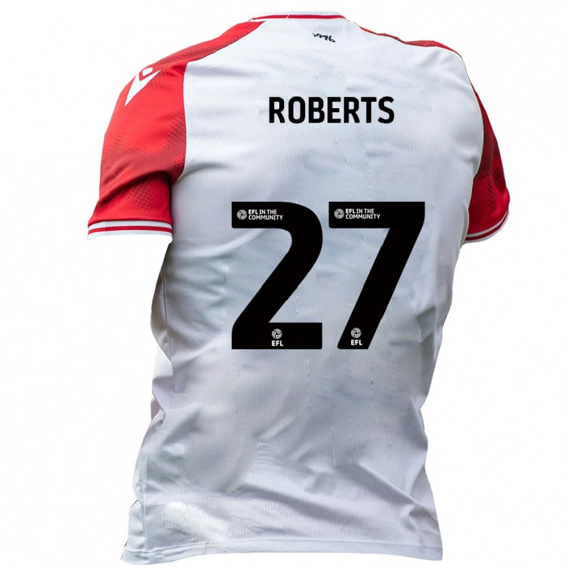 Danxen Kinder Mathaeus Roberts #27 Weiß Rot Heimtrikot Trikot 2025/26 T-Shirt Österreich