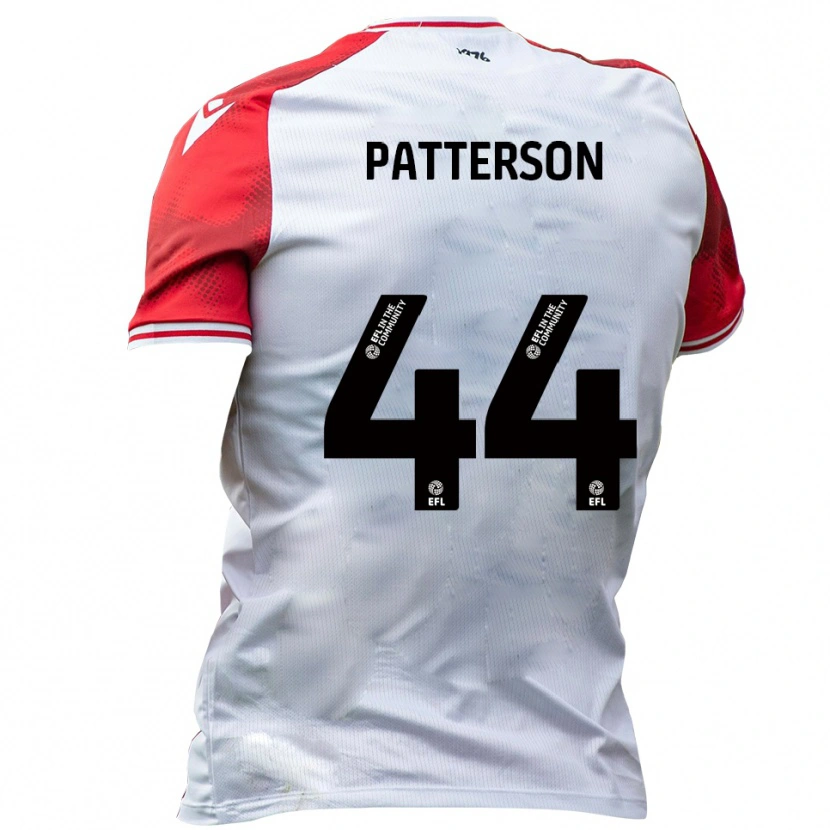 Danxen Kinder Phoenix Patterson #44 Weiß Rot Heimtrikot Trikot 2025/26 T-Shirt Österreich