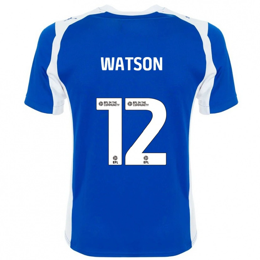 Danxen Kinder Tom Watson #12 Blau Weiß Heimtrikot Trikot 2025/26 T-Shirt Österreich