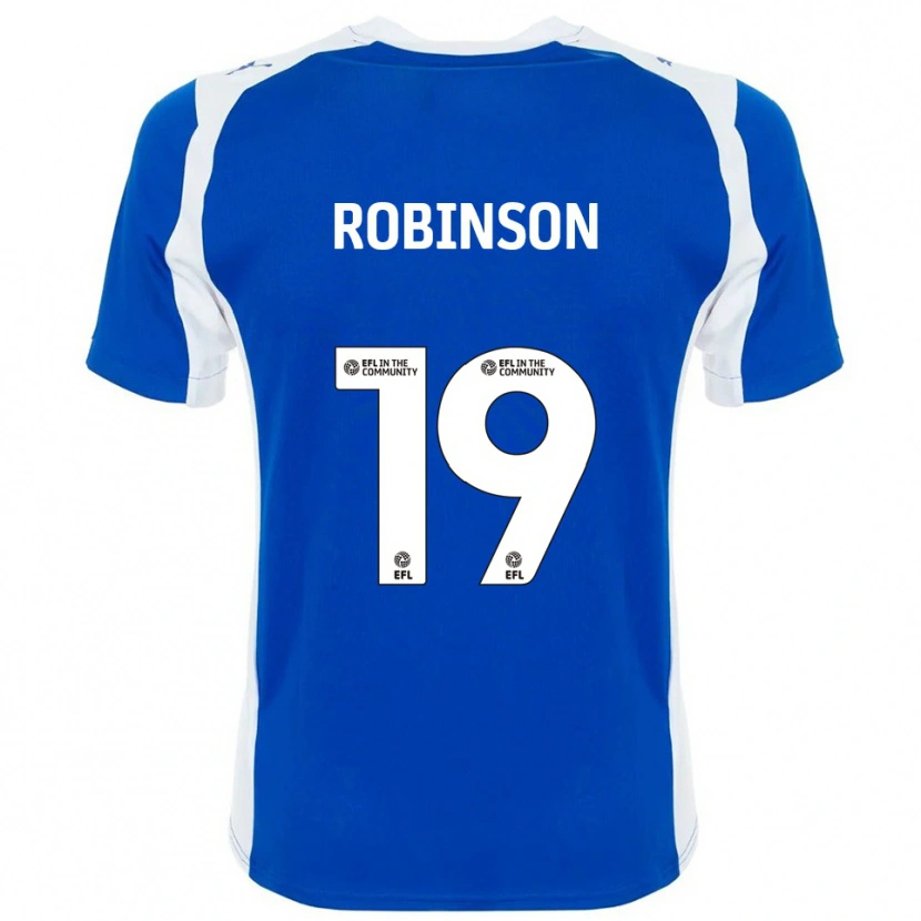 Danxen Kinder Luke Robinson #19 Blau Weiß Heimtrikot Trikot 2025/26 T-Shirt Österreich