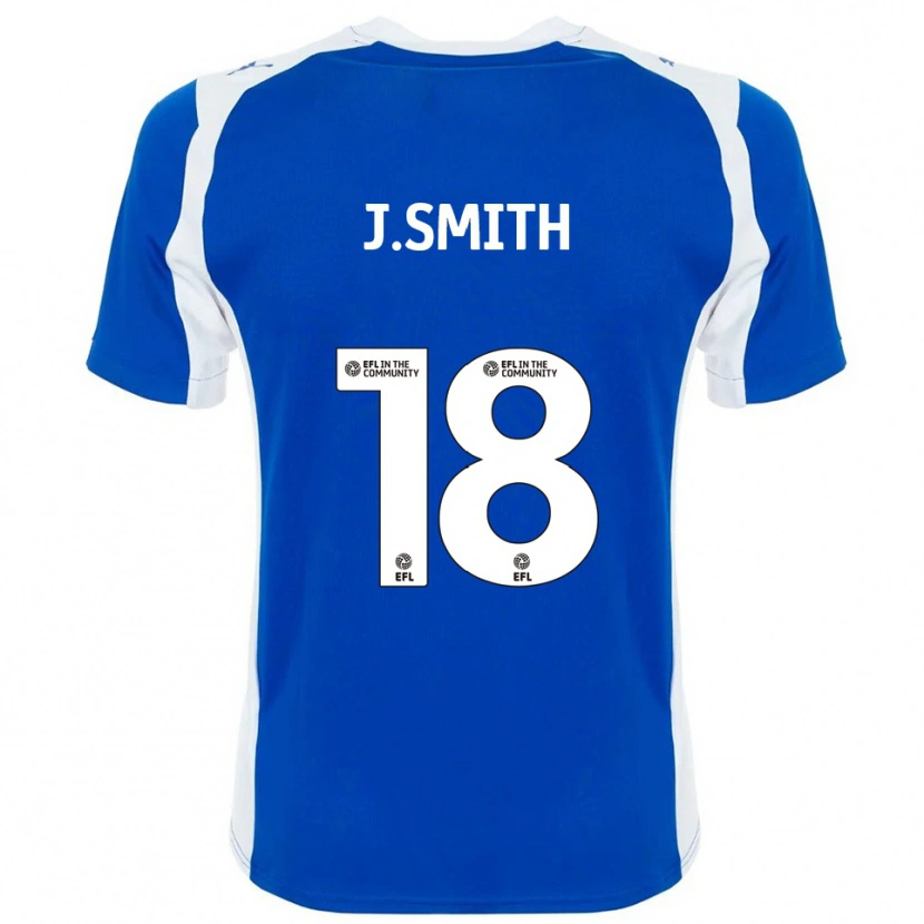 Danxen Kinder Jonny Smith #18 Blau Weiß Heimtrikot Trikot 2025/26 T-Shirt Österreich