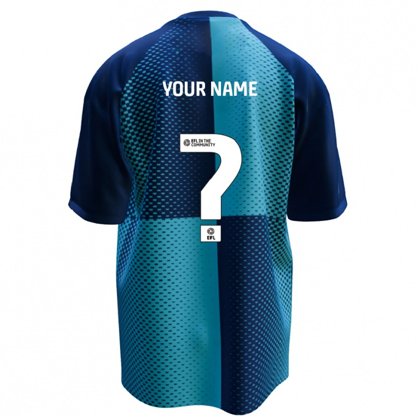 Danxen Kinder Ihren Namen #0 Blau Himmelblau Heimtrikot Trikot 2025/26 T-Shirt Österreich