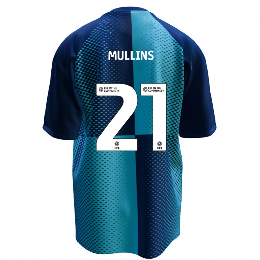 Danxen Kinder Jamie Mullins #21 Blau Himmelblau Heimtrikot Trikot 2025/26 T-Shirt Österreich