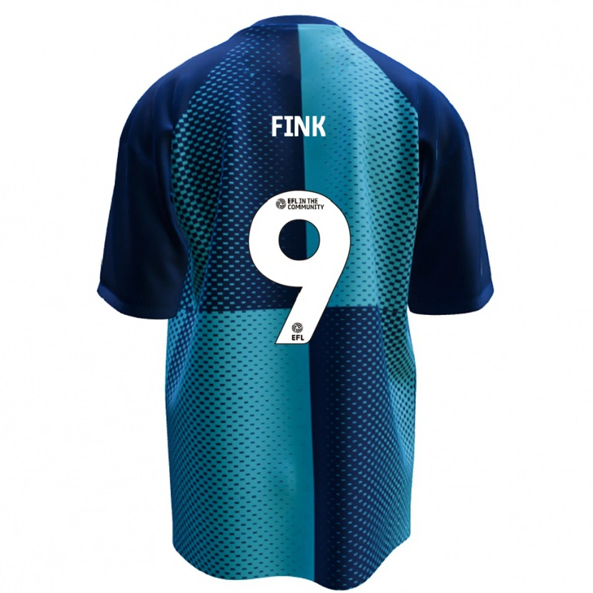 Danxen Kinder Bradley Fink #9 Blau Himmelblau Heimtrikot Trikot 2025/26 T-Shirt Österreich