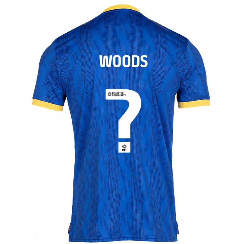 Danxen Kinder Finley Woods #0 Marine Gelb Heimtrikot Trikot 2025/26 T-Shirt Österreich