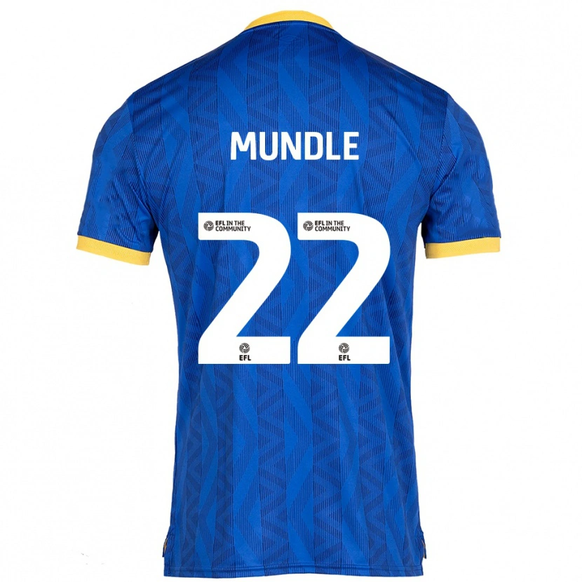 Danxen Kinder Alyssia Mundle #22 Marine Gelb Heimtrikot Trikot 2025/26 T-Shirt Österreich