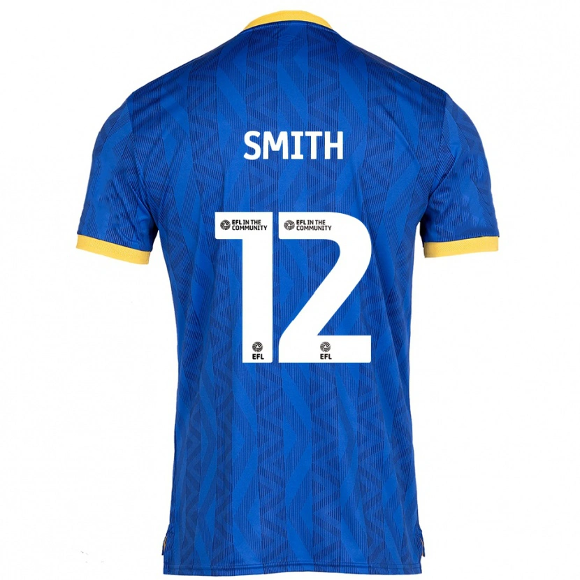 Danxen Kinder Alistair Smith #12 Marine Gelb Heimtrikot Trikot 2025/26 T-Shirt Österreich