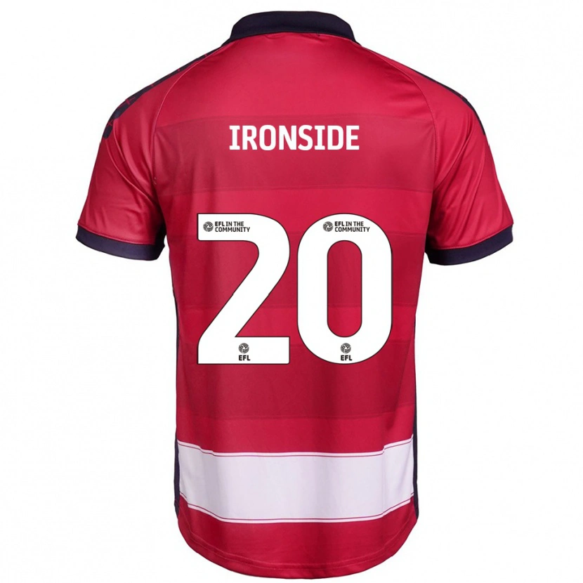 Danxen Kinder Joe Ironside #20 Rot Weiß Heimtrikot Trikot 2025/26 T-Shirt Österreich