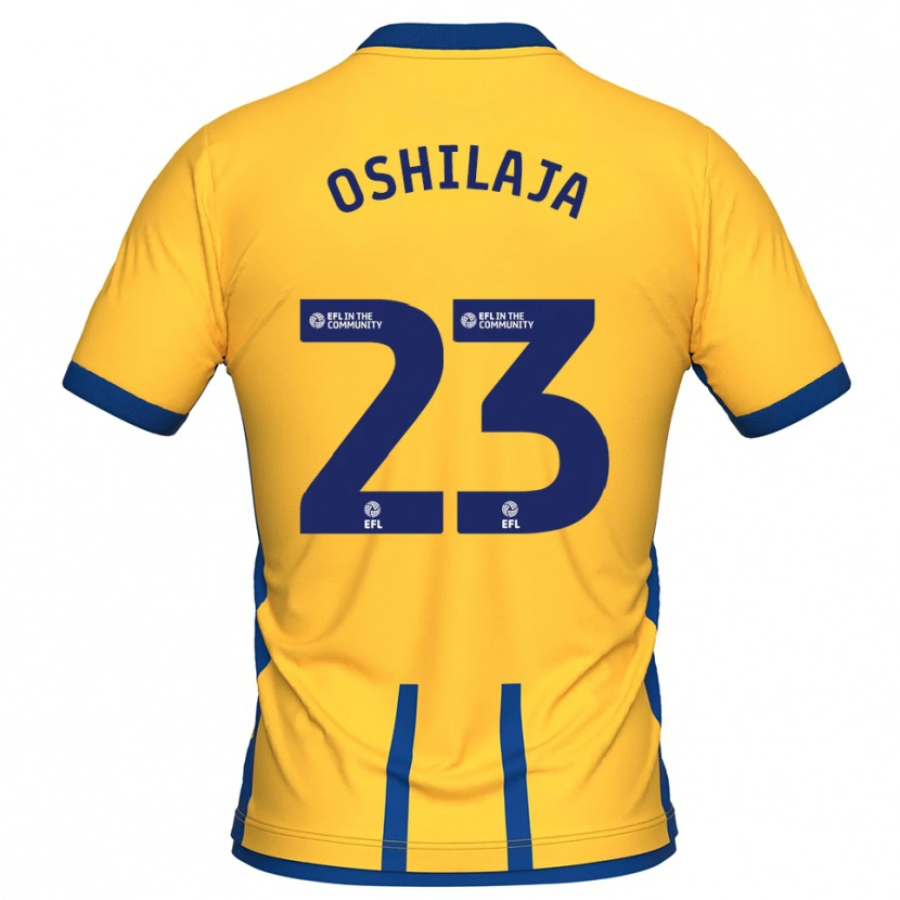 Danxen Kinder Adedeji Oshilaja #23 Gelb Blau Heimtrikot Trikot 2025/26 T-Shirt Österreich
