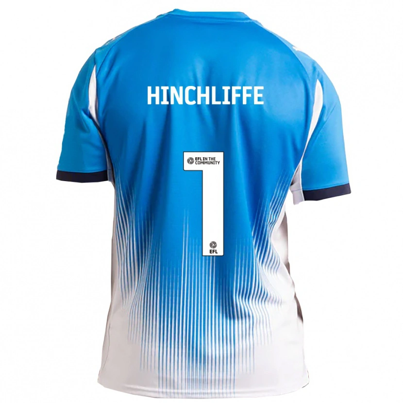 Danxen Kinder Ben Hinchliffe #1 Blau Weiß Heimtrikot Trikot 2025/26 T-Shirt Österreich