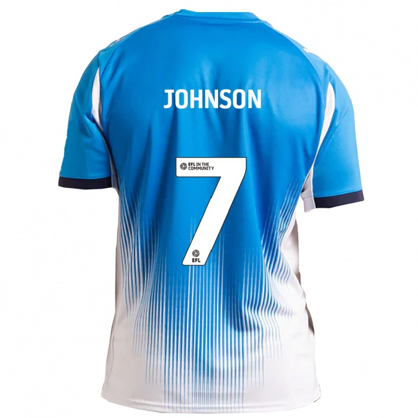 Danxen Kinder Harry Johnson #7 Blau Weiß Heimtrikot Trikot 2025/26 T-Shirt Österreich