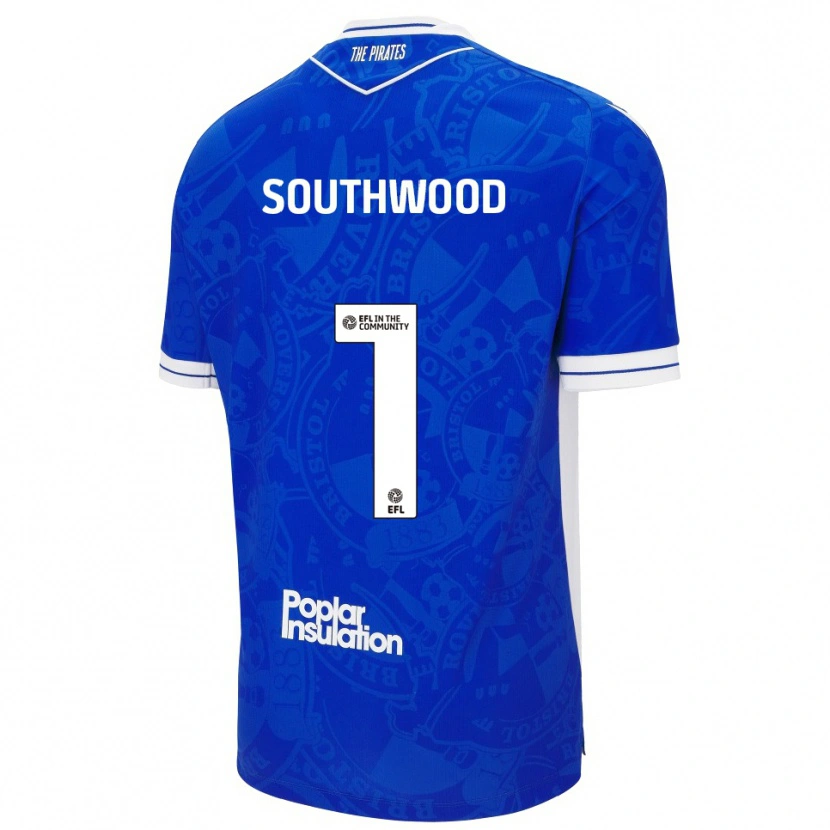 Danxen Kinder Luke Southwood #1 Blau Weiß Heimtrikot Trikot 2025/26 T-Shirt Österreich
