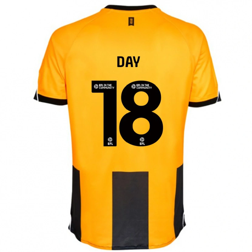 Danxen Kinder Niamh Day #18 Orange Schwarz Heimtrikot Trikot 2025/26 T-Shirt Österreich