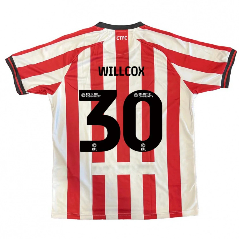 Danxen Kinder Freddy Willcox #30 Rot Weiß Schwarz Heimtrikot Trikot 2025/26 T-Shirt Österreich