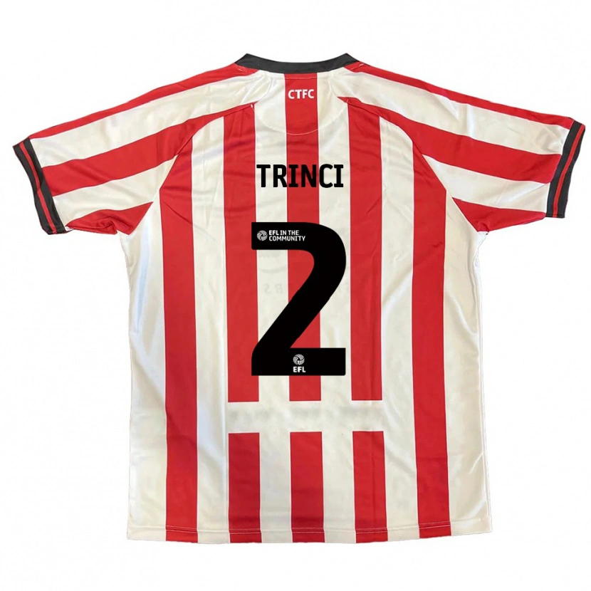 Danxen Kinder Anais Trinci #2 Rot Weiß Schwarz Heimtrikot Trikot 2025/26 T-Shirt Österreich