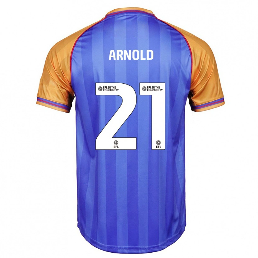 Danxen Kinder Hetty Arnold #21 Blau Orange Heimtrikot Trikot 2025/26 T-Shirt Österreich